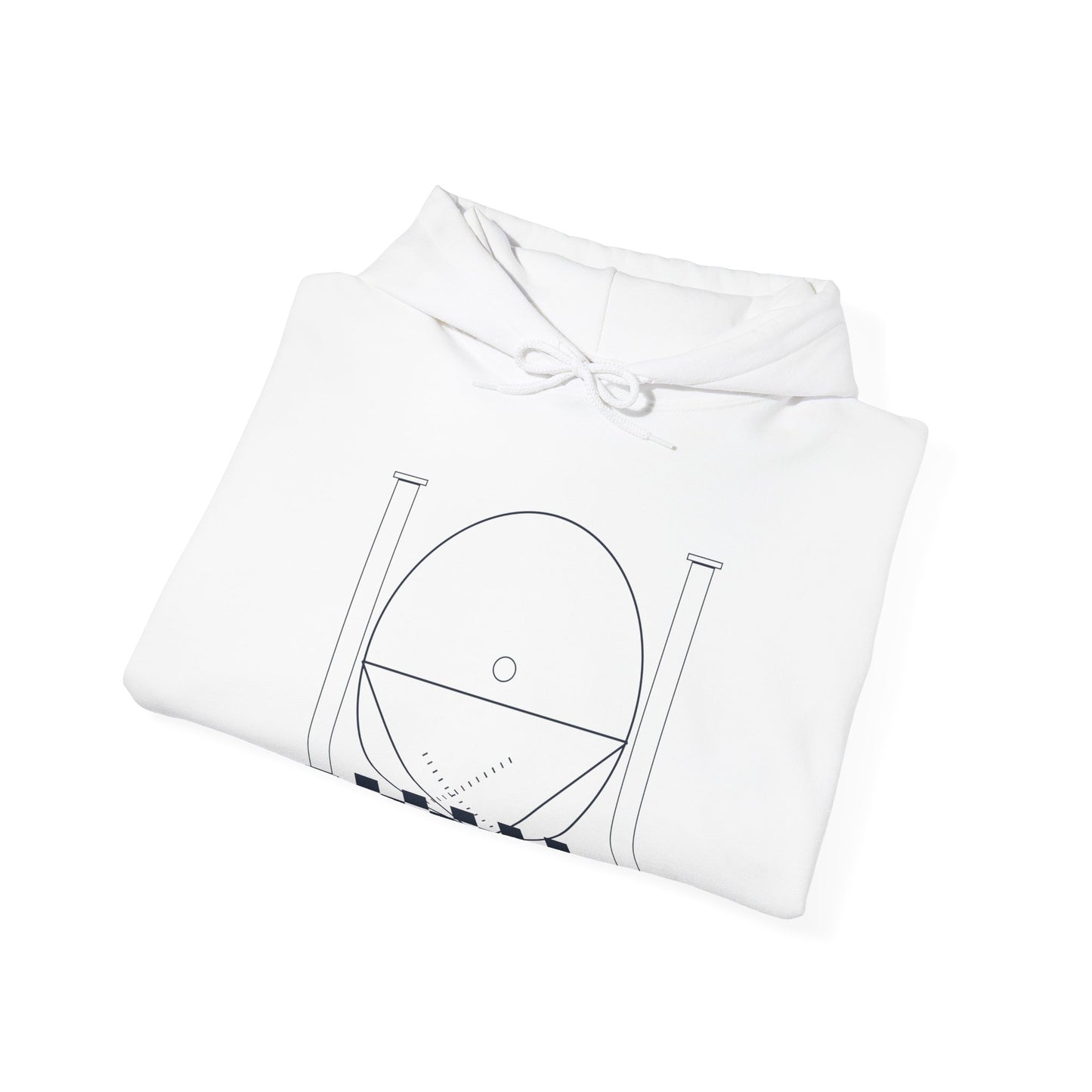 Masonic_Pillars_Crest_5400 — Unisex Heavy Blend Hoodie (G18500)