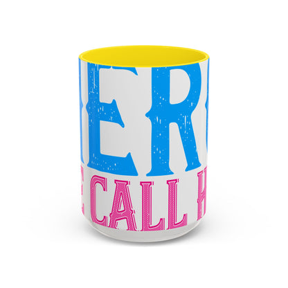 We have a hero, we call him grandpa-01 — Accent Mug 11/15oz