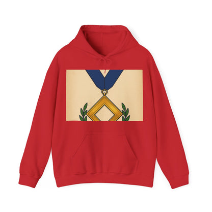 Worshipful master jewel Square — Unisex Heavy Blend Hoodie (G18500)