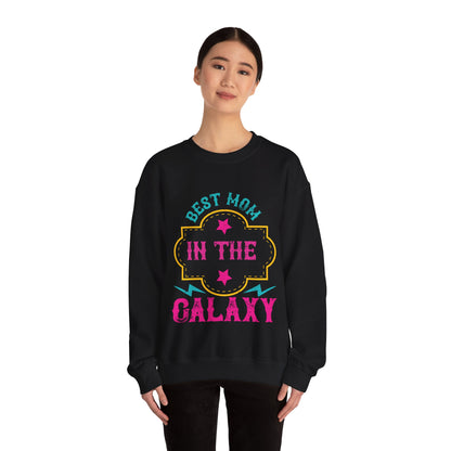 best mom in the galaxy-01 — Unisex Heavy Blend Crewneck (G18000)