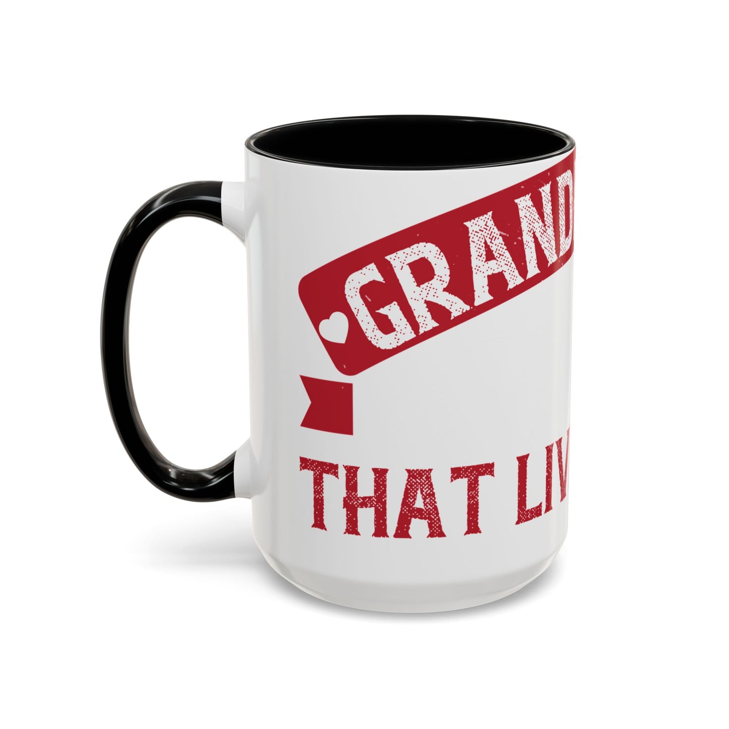 My grandfather always said that living is like licking honey off a thorn-01 — Accent Mug 11/15oz