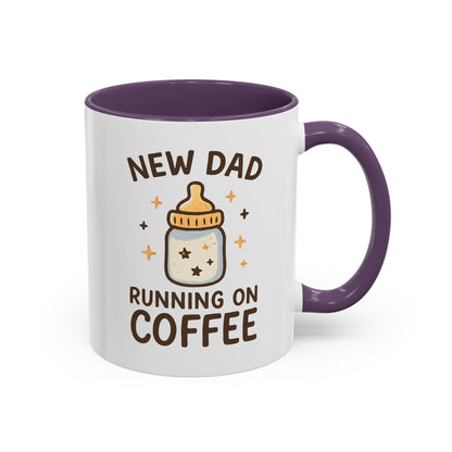New Dad Coffee Mug | Funny Gift for New Parents | Baby Shower, Birthday, Dad's Day | 11oz & 15oz
