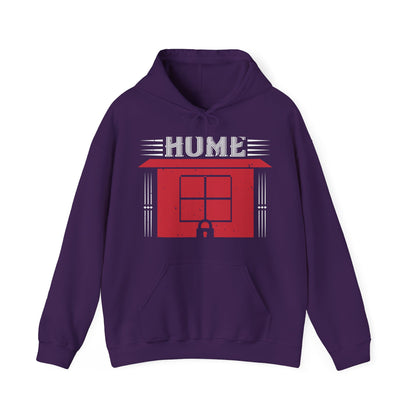 home quarantine-01 — Unisex Heavy Blend Hoodie (G18500)