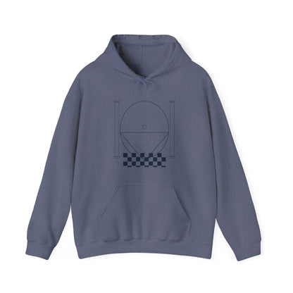 Masonic_Pillars_Crest_5400 — Unisex Heavy Blend Hoodie (G18500)