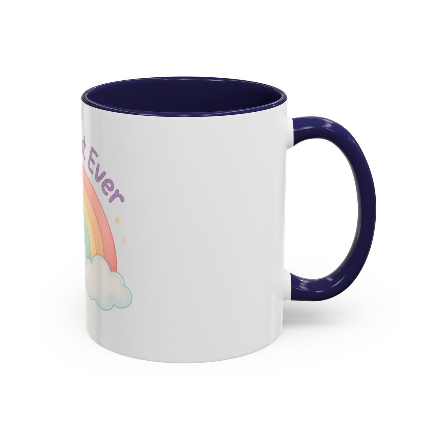 Best Aunt Ever Rainbow Coffee Mug, Gift for Aunts, 11oz, 15oz, Cute Mug, Birthday Gift, Unique Coffee Cup