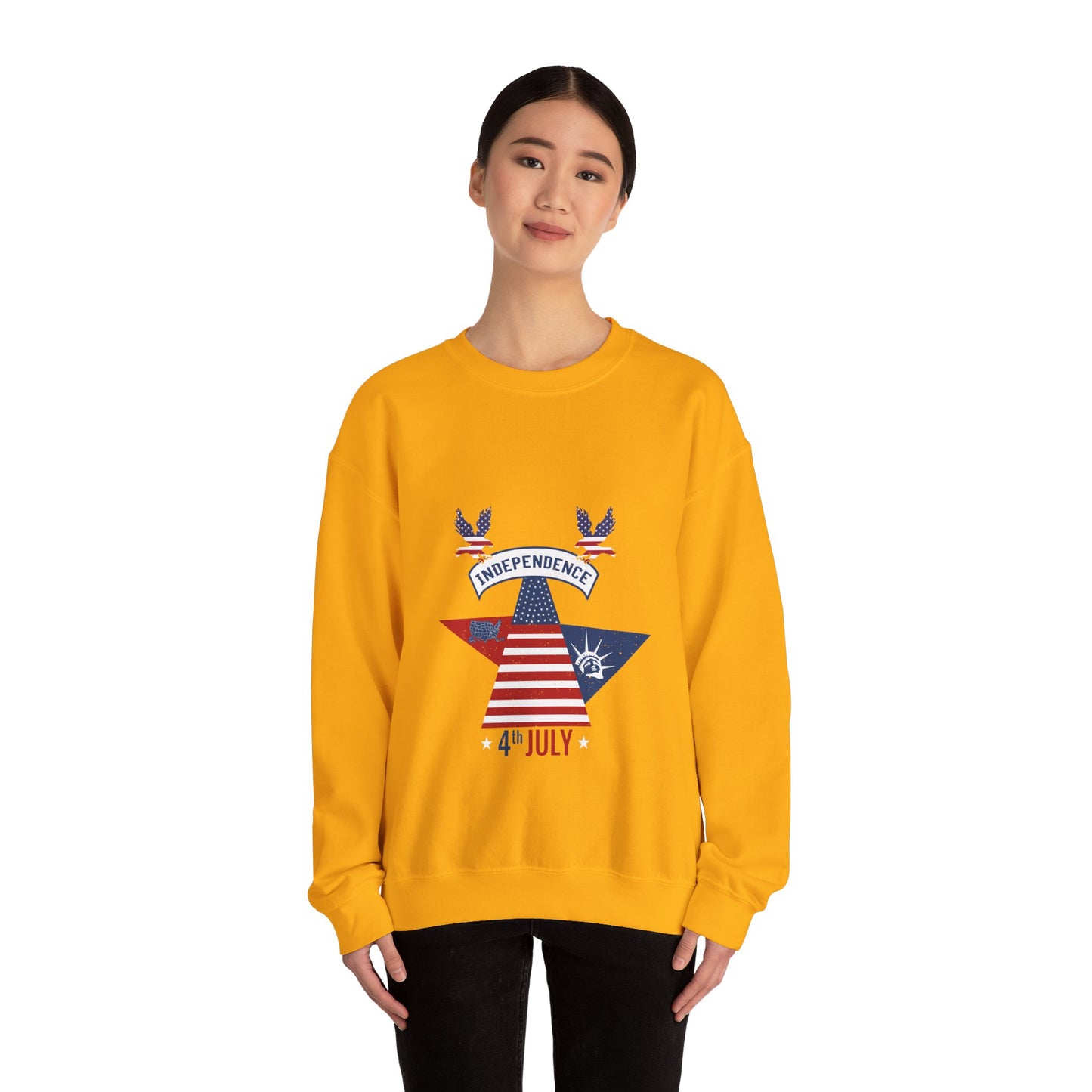Fourth of july (48) — Unisex Heavy Blend Crewneck (G18000)