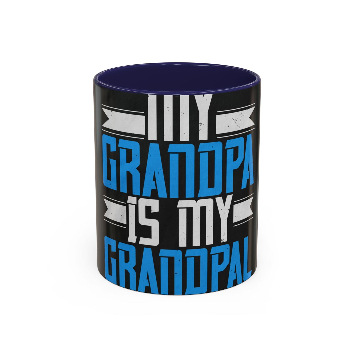 My Grandpa is my Grandpal-02 — Accent Mug 11/15oz