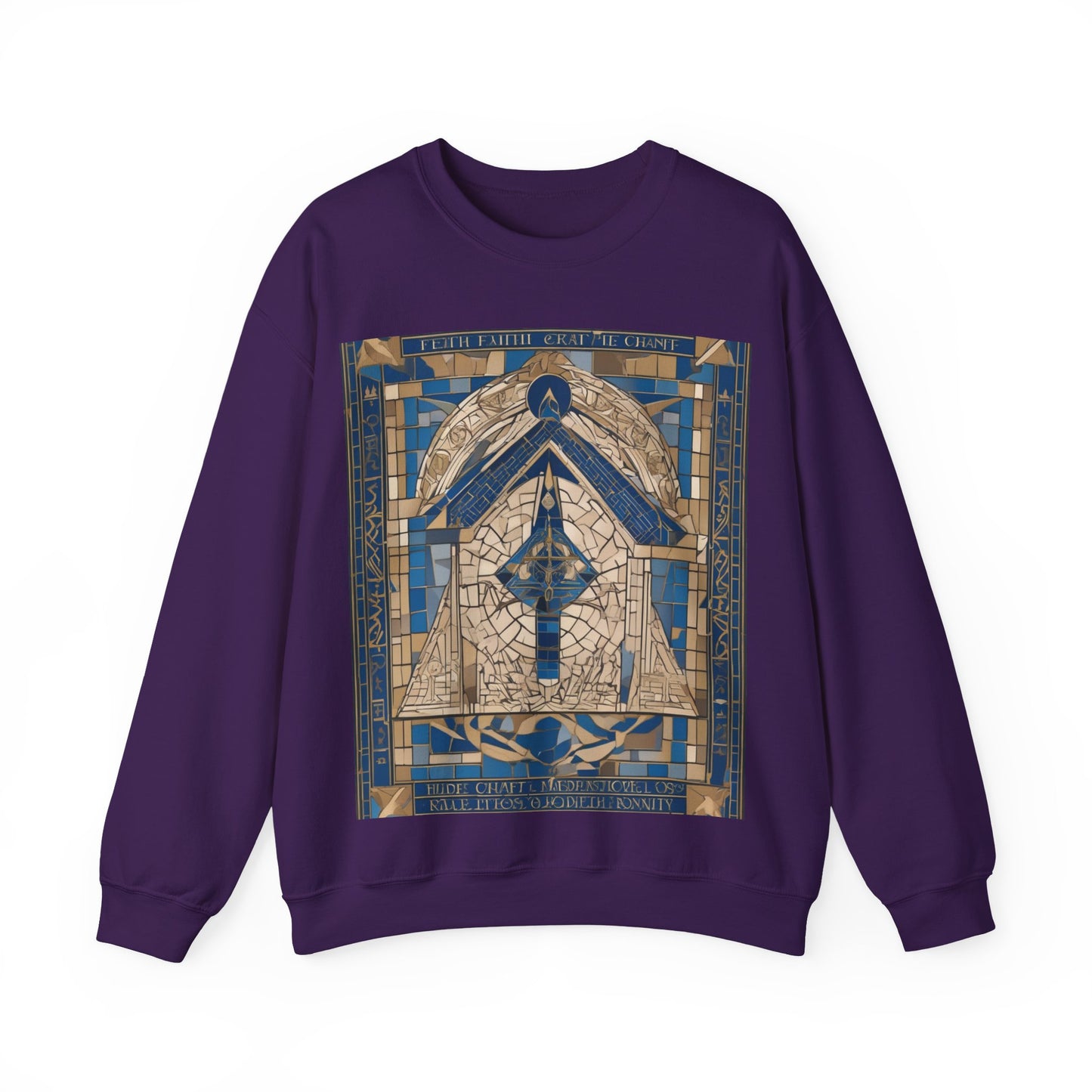 masonic_00003.png — Unisex Heavy Blend Crewneck (G18000)