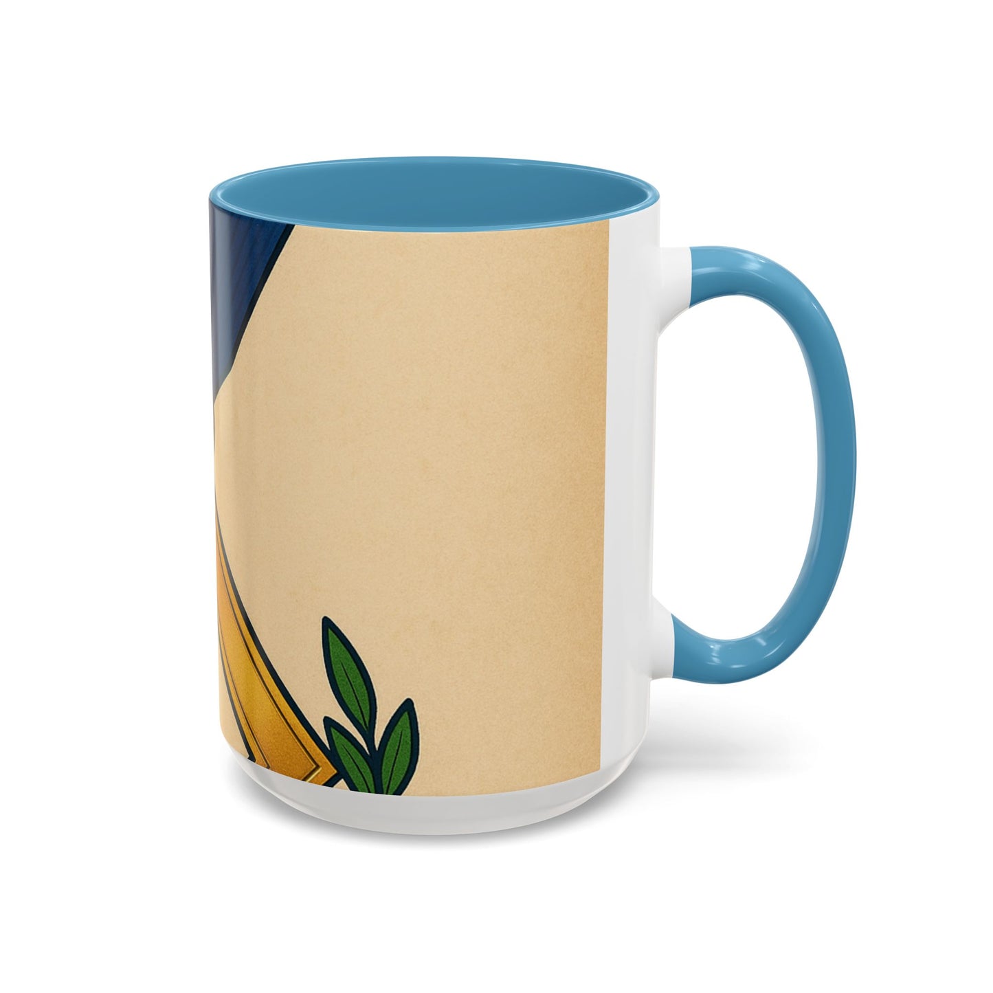 Worshipful master jewel Square — Accent Mug 11/15oz