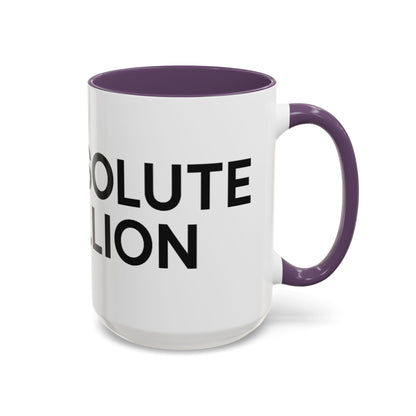 Absolute Bullion Logo — Accent Mug 11/15oz