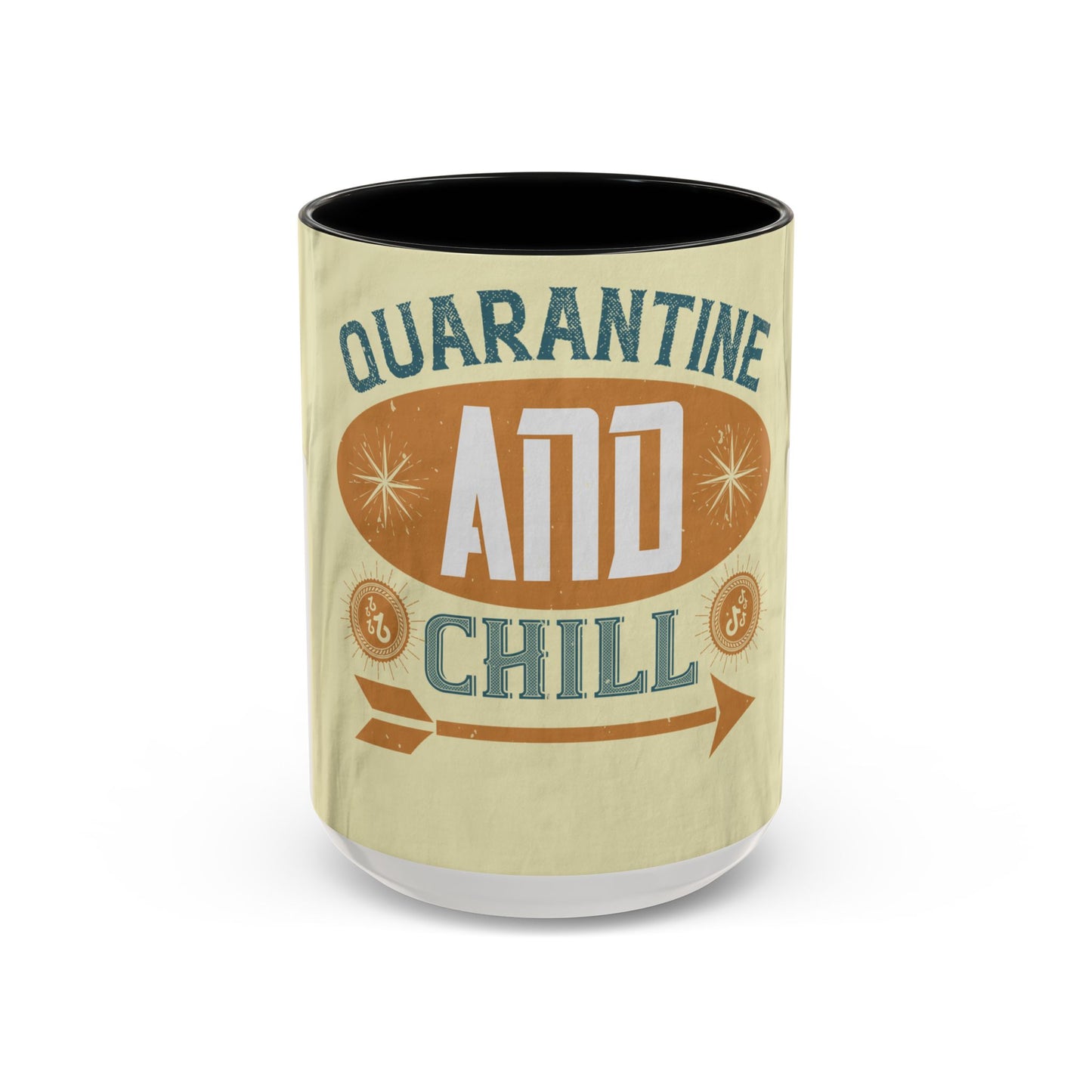 quarantine and chill1 — Accent Mug 11/15oz