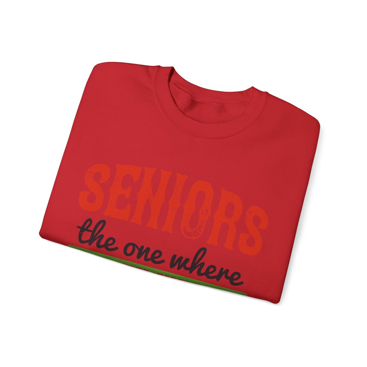 seniors the one where they were quarantined 2020-01 — Unisex Heavy Blend Crewneck (G18000)
