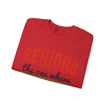 seniors the one where they were quarantined 2020-01 — Unisex Heavy Blend Crewneck (G18000)