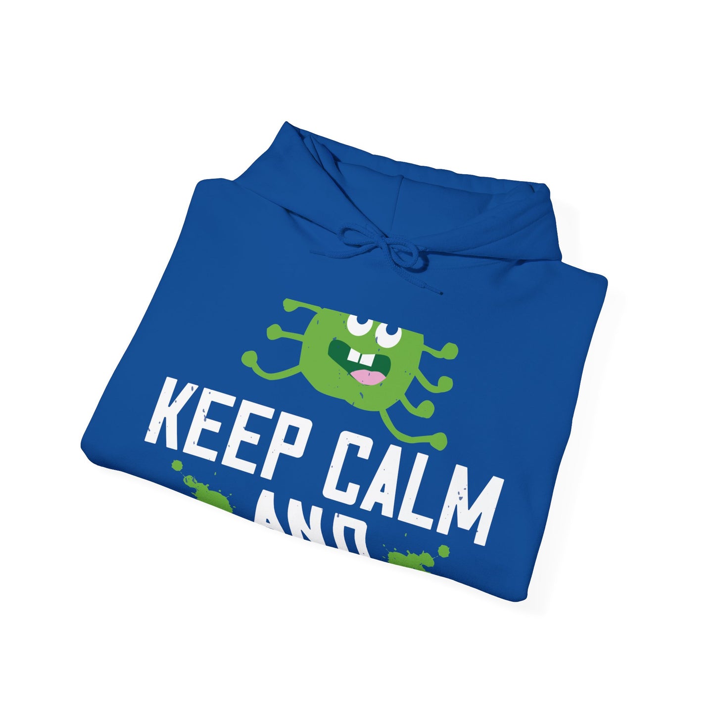 keep calm and quarantine-01 — Unisex Heavy Blend Hoodie (G18500)