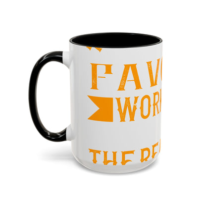 There 's something to be said in favor of working in isolation in the real world-01 — Accent Mug 11/15oz