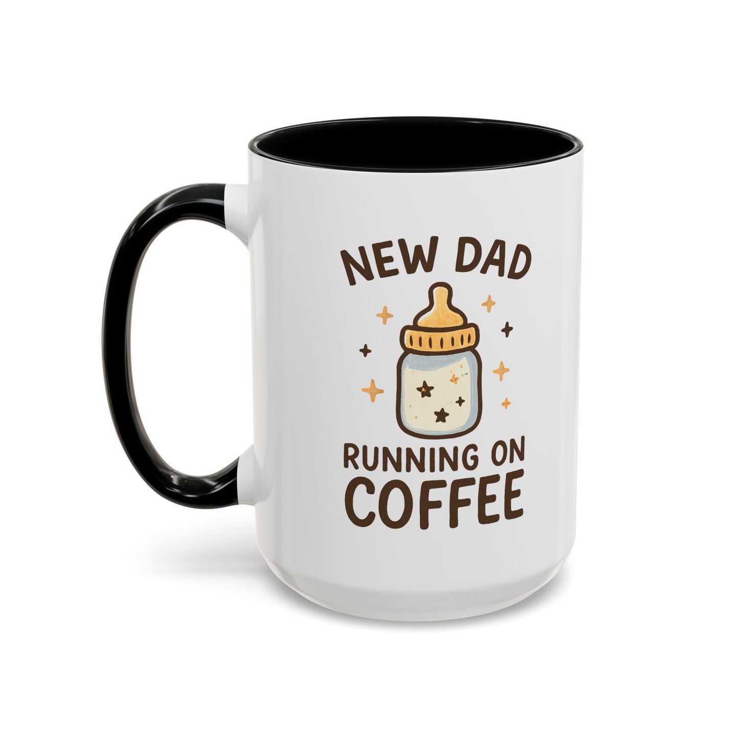 New Dad Coffee Mug | Funny Gift for New Parents | Baby Shower, Birthday, Dad's Day | 11oz & 15oz