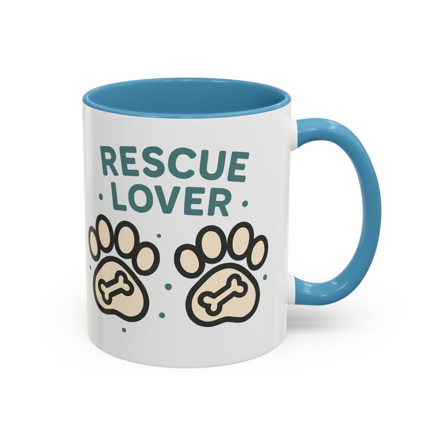 Rescue Lover Coffee Mug, Pet Owner Gift, Animal Rescue Merchandise, Dog Lover Cup, Rescue Pet Appreciation