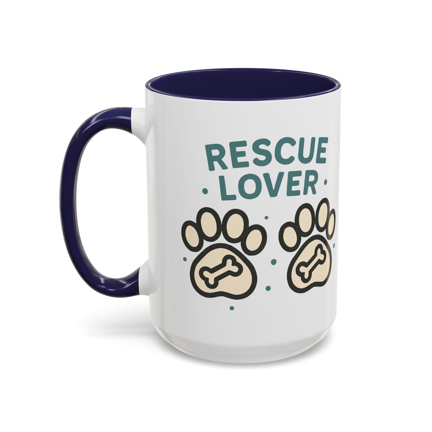 Rescue Lover Coffee Mug, Pet Owner Gift, Animal Rescue Merchandise, Dog Lover Cup, Rescue Pet Appreciation