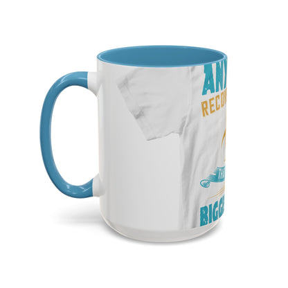 Anyone in recovery knows that isolation is the biggest enemy — Accent Mug 11/15oz