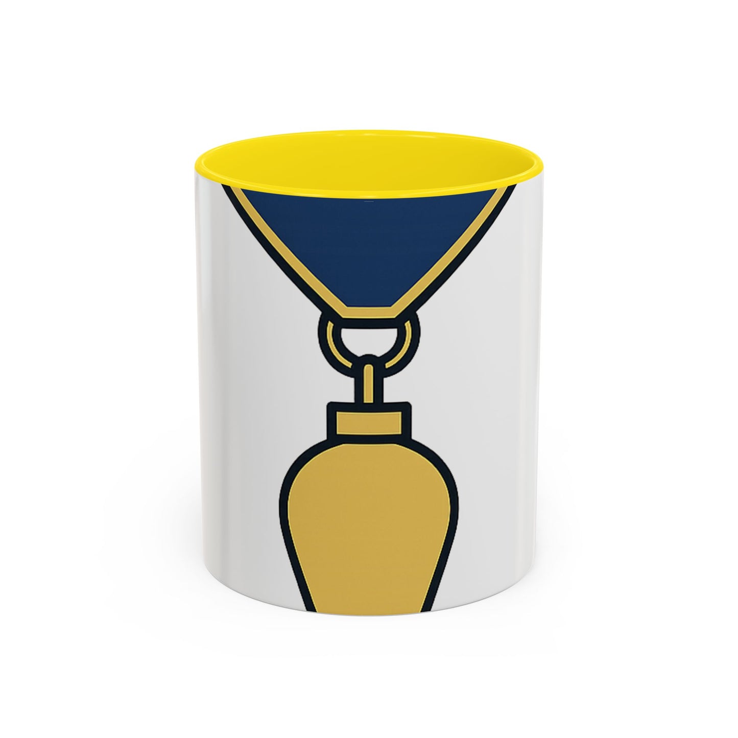 Junior Warden -JW - white bg — Accent Mug 11/15oz