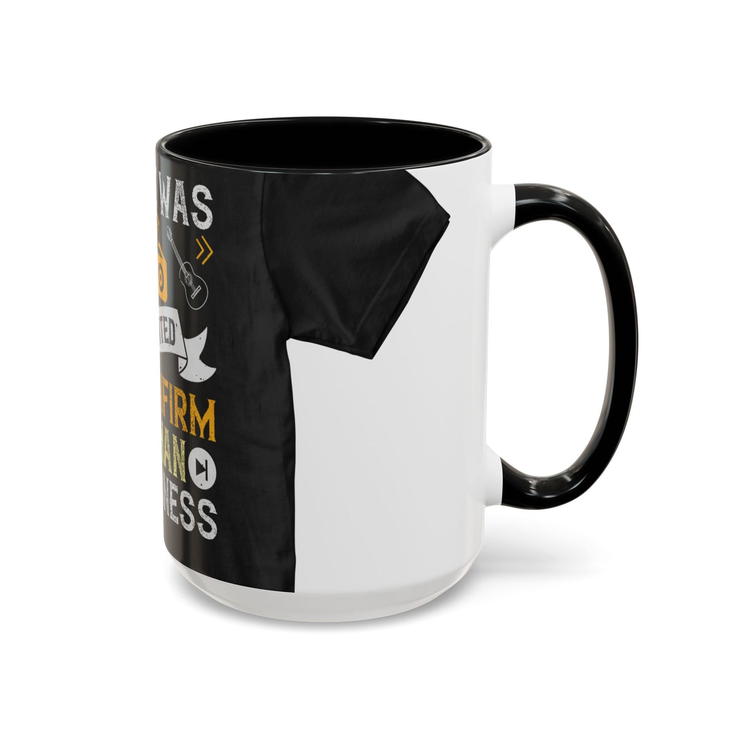 Music was invented to confirm human loneliness — Accent Mug 11/15oz