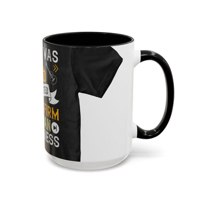 Music was invented to confirm human loneliness — Accent Mug 11/15oz