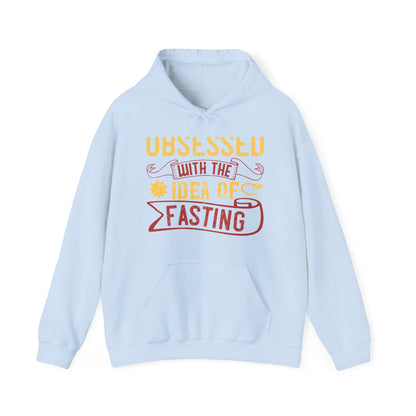 I was obsessed with the idea of fasting and isolation-01 — Unisex Heavy Blend Hoodie (G18500)