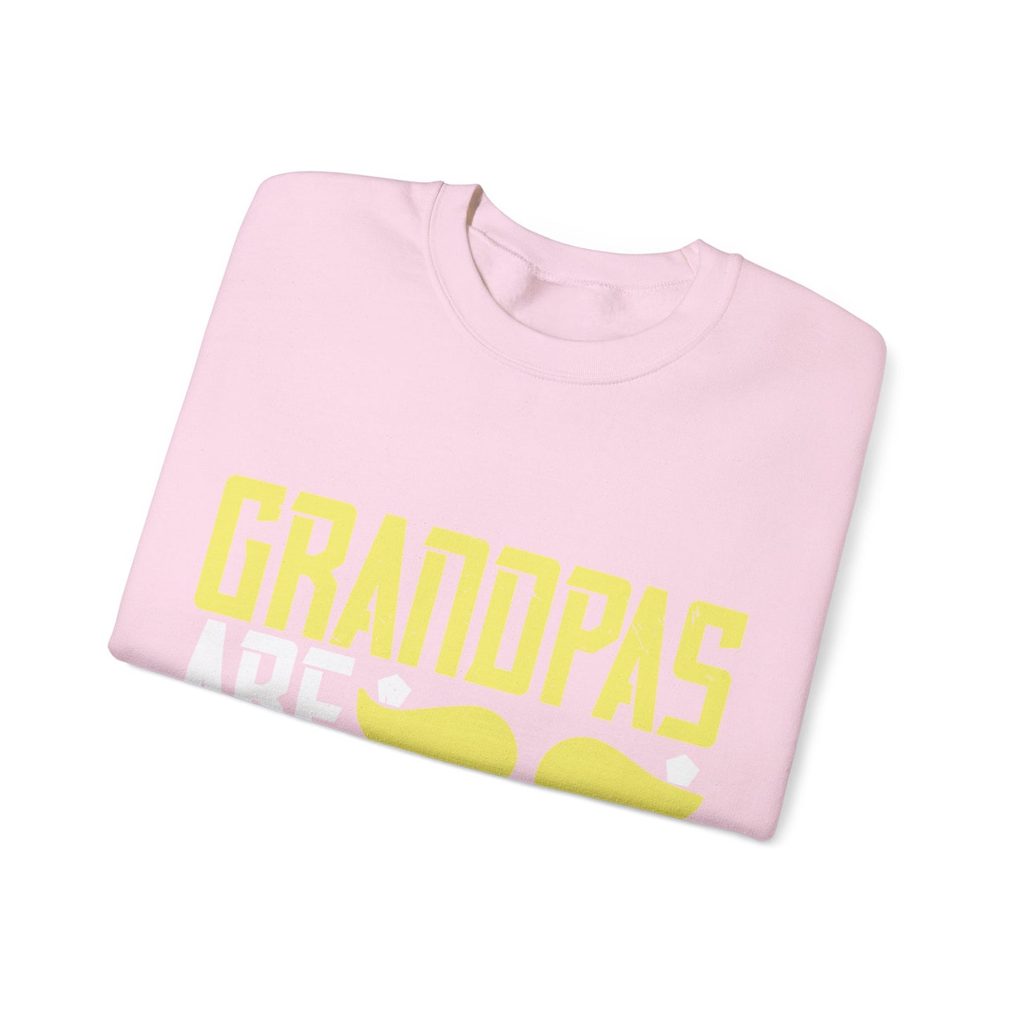 Grandpas are daddies with extra practice-02 — Unisex Heavy Blend Crewneck (G18000)