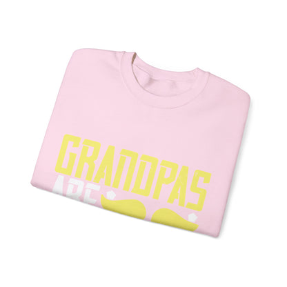 Grandpas are daddies with extra practice-02 — Unisex Heavy Blend Crewneck (G18000)