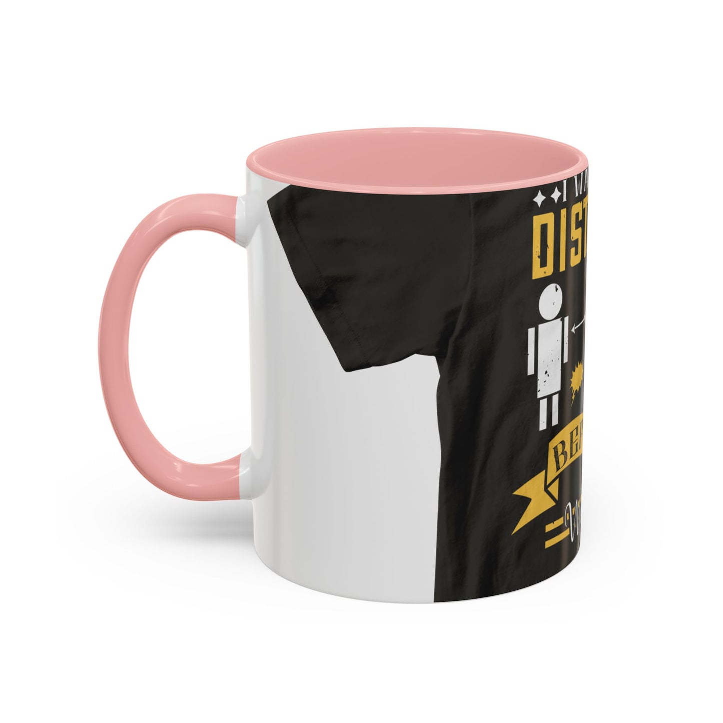 I was social distancing before it was coo — Accent Mug 11/15oz