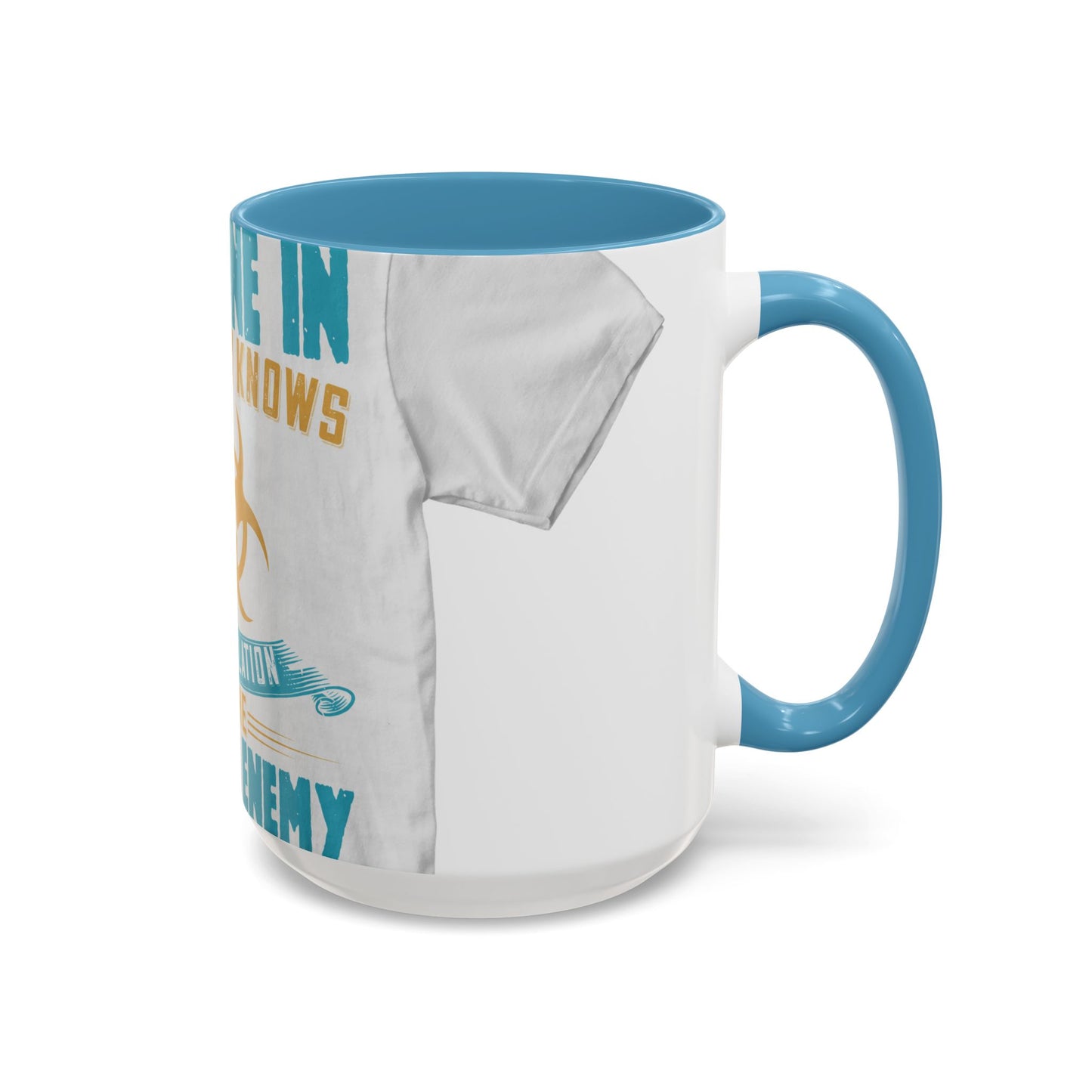 Anyone in recovery knows that isolation is the biggest enemy — Accent Mug 11/15oz