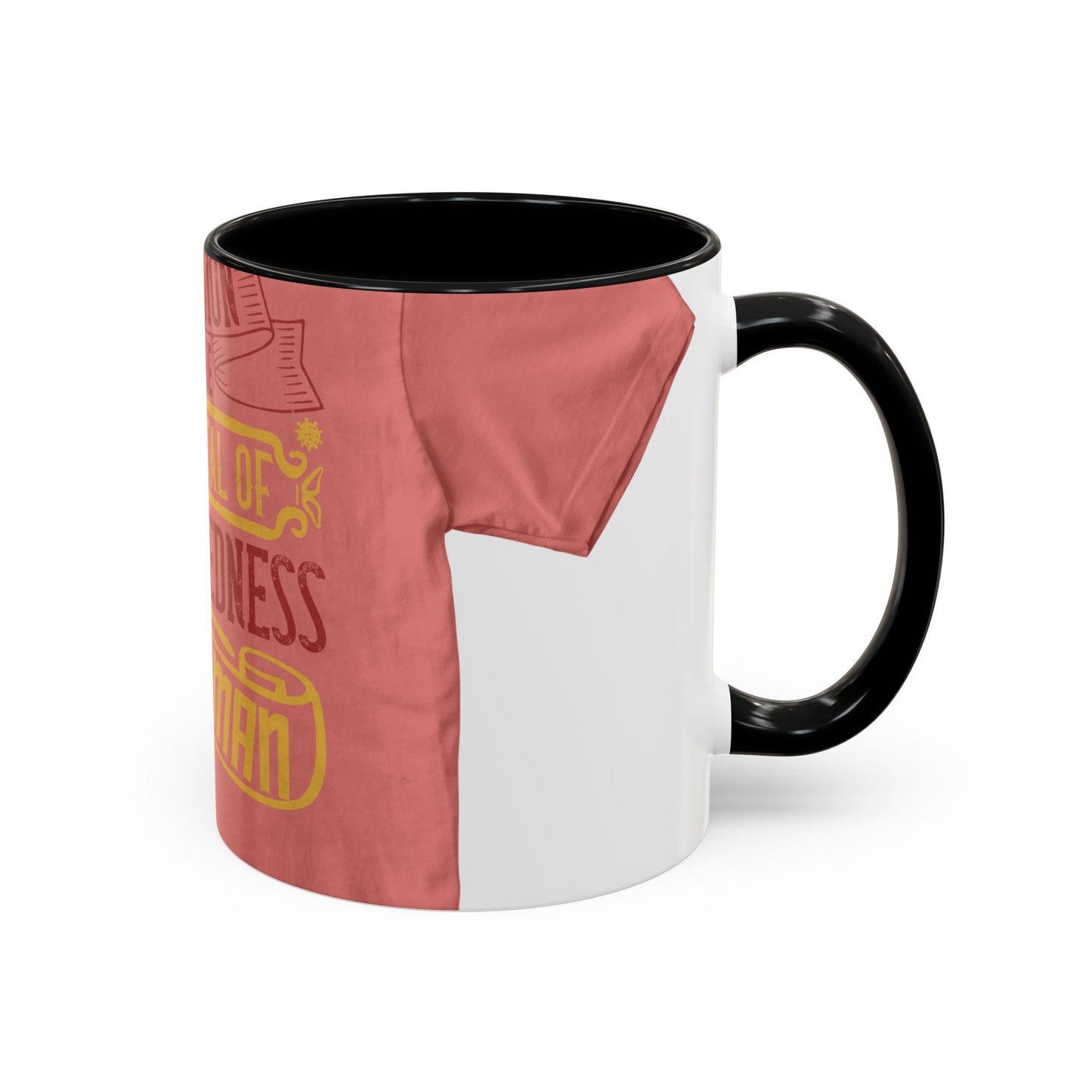 Isolation is the sum total of wretchedness to a man — Accent Mug 11/15oz