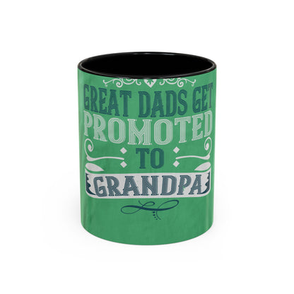 Great dads get promoted to grandpa-02 — Accent Mug 11/15oz