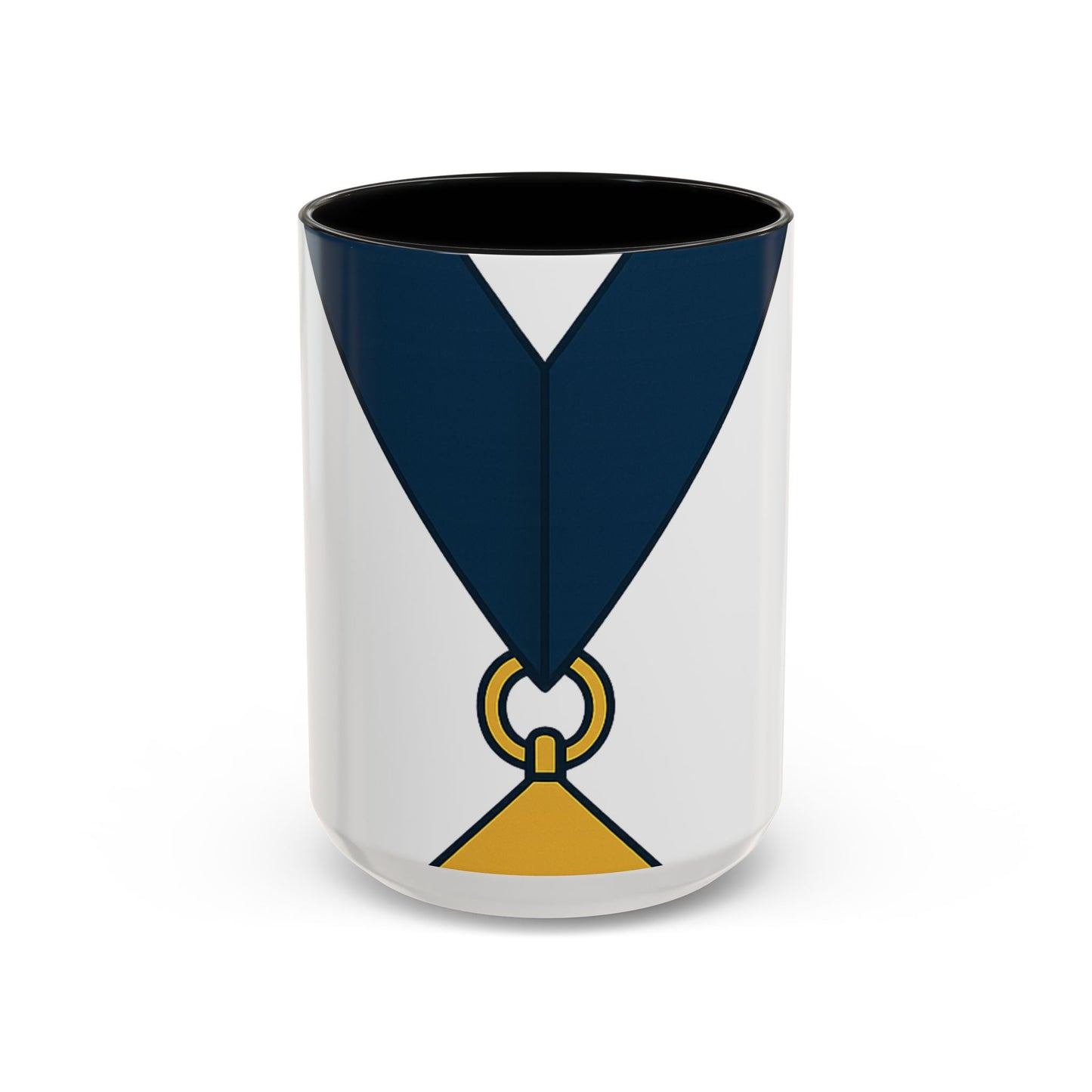 Senior Warden SW  the level — Accent Mug 11/15oz