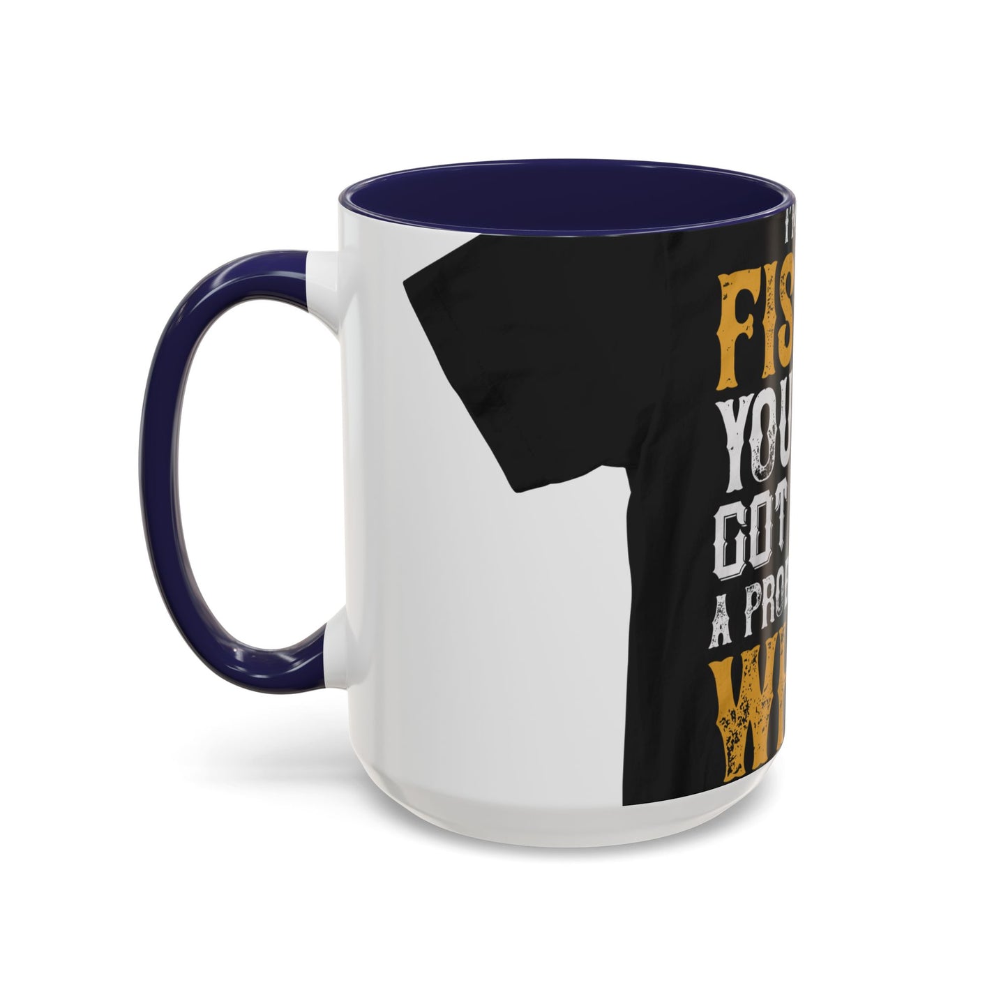 IΓÇÖM GOING FISHING — Accent Mug 11/15oz