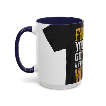 IΓÇÖM GOING FISHING — Accent Mug 11/15oz