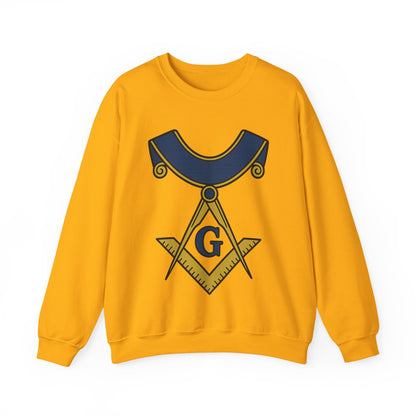 square and compass — Unisex Heavy Blend Crewneck (G18000)