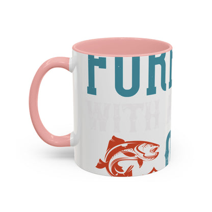 WEEKEND FORECAST WITH A CHANGE OF FISHING-01 — Accent Mug 11/15oz