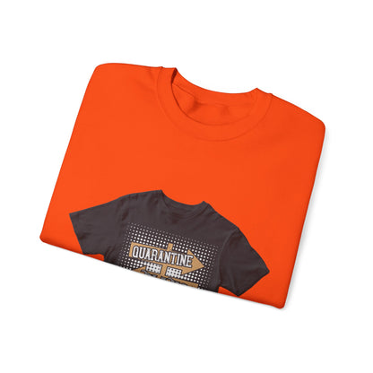 quarantine plans — Unisex Heavy Blend Crewneck (G18000)