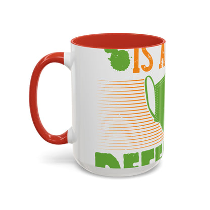 Isolation is a self-defeating dream-01 — Accent Mug 11/15oz