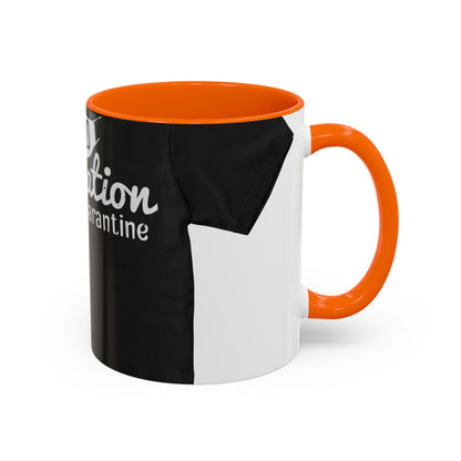 2020 staycation aka quarantine — Accent Mug 11/15oz