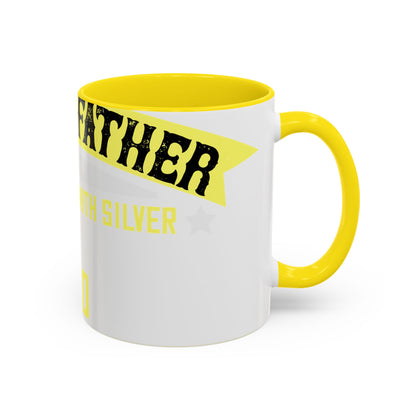 A grandfather is someone with silver-01 — Accent Mug 11/15oz