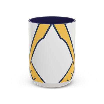 Plain Square and compass — Accent Mug 11/15oz