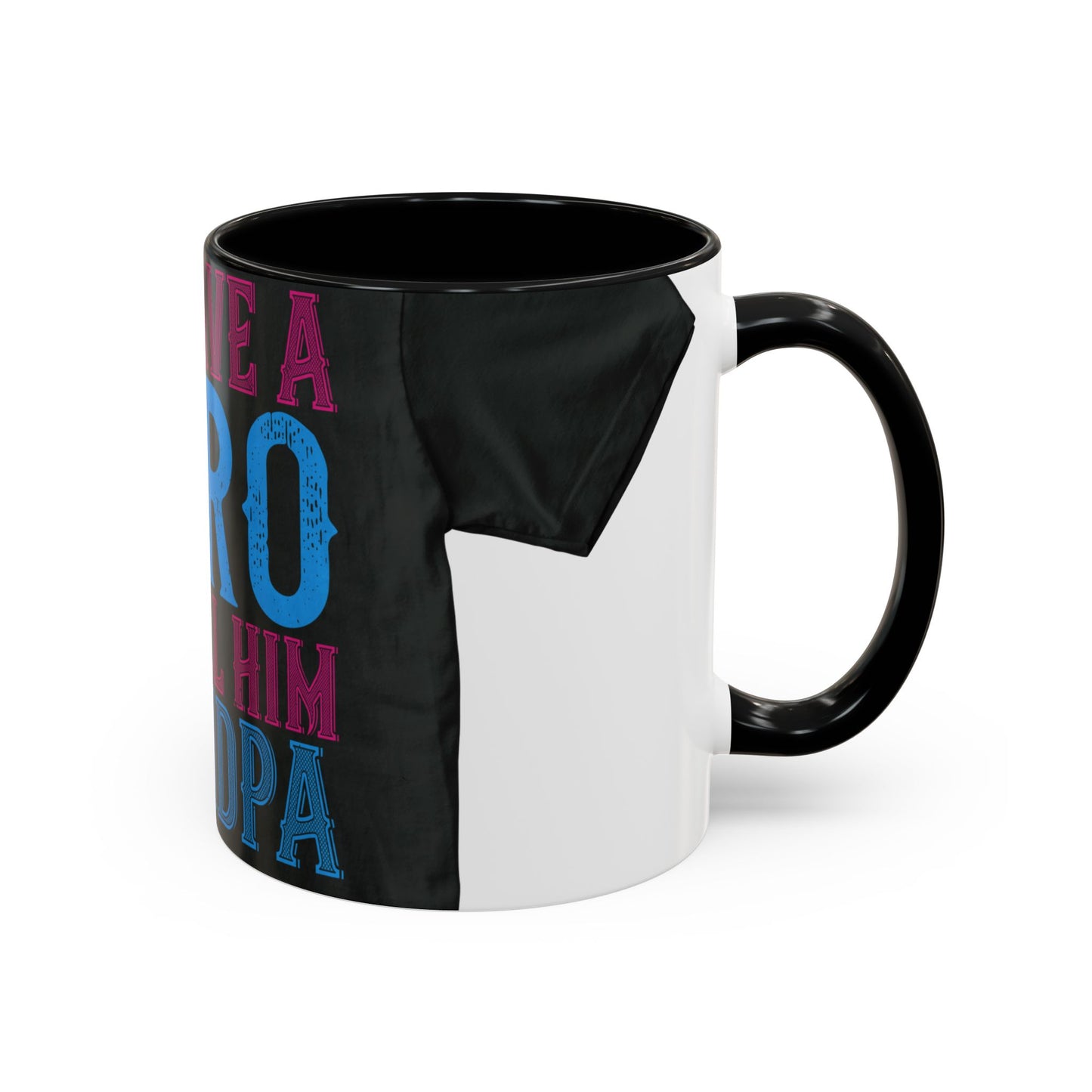 We have a hero, we call him grandpa-02 — Accent Mug 11/15oz