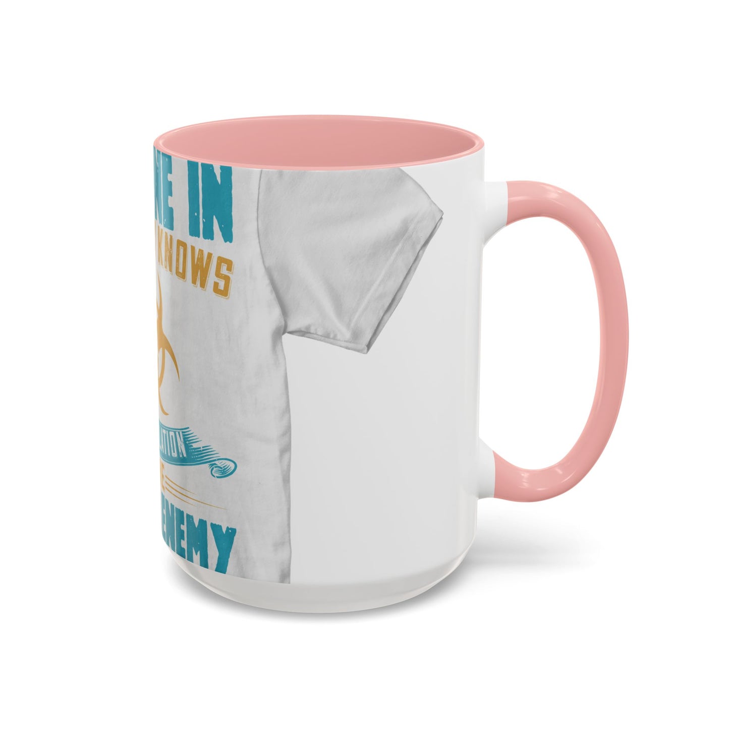Anyone in recovery knows that isolation is the biggest enemy — Accent Mug 11/15oz