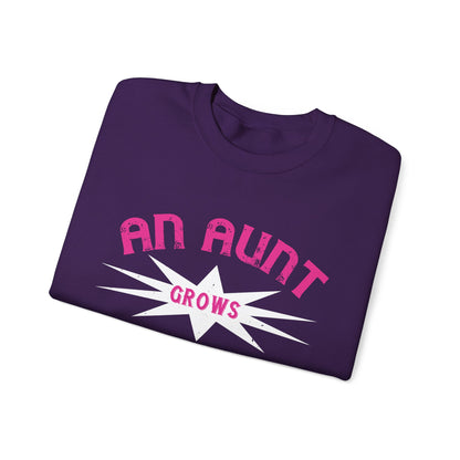 An aunt grows more treasured as time goes by-01 — Unisex Heavy Blend Crewneck (G18000)