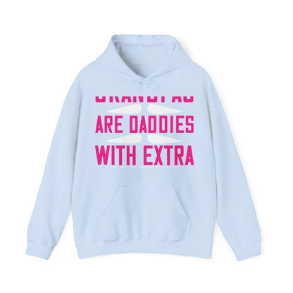 Grandpas are daddies with extra practice-01 — Unisex Heavy Blend Hoodie (G18500)