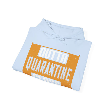 straight outta quarantine class of 2020-01 — Unisex Heavy Blend Hoodie (G18500)