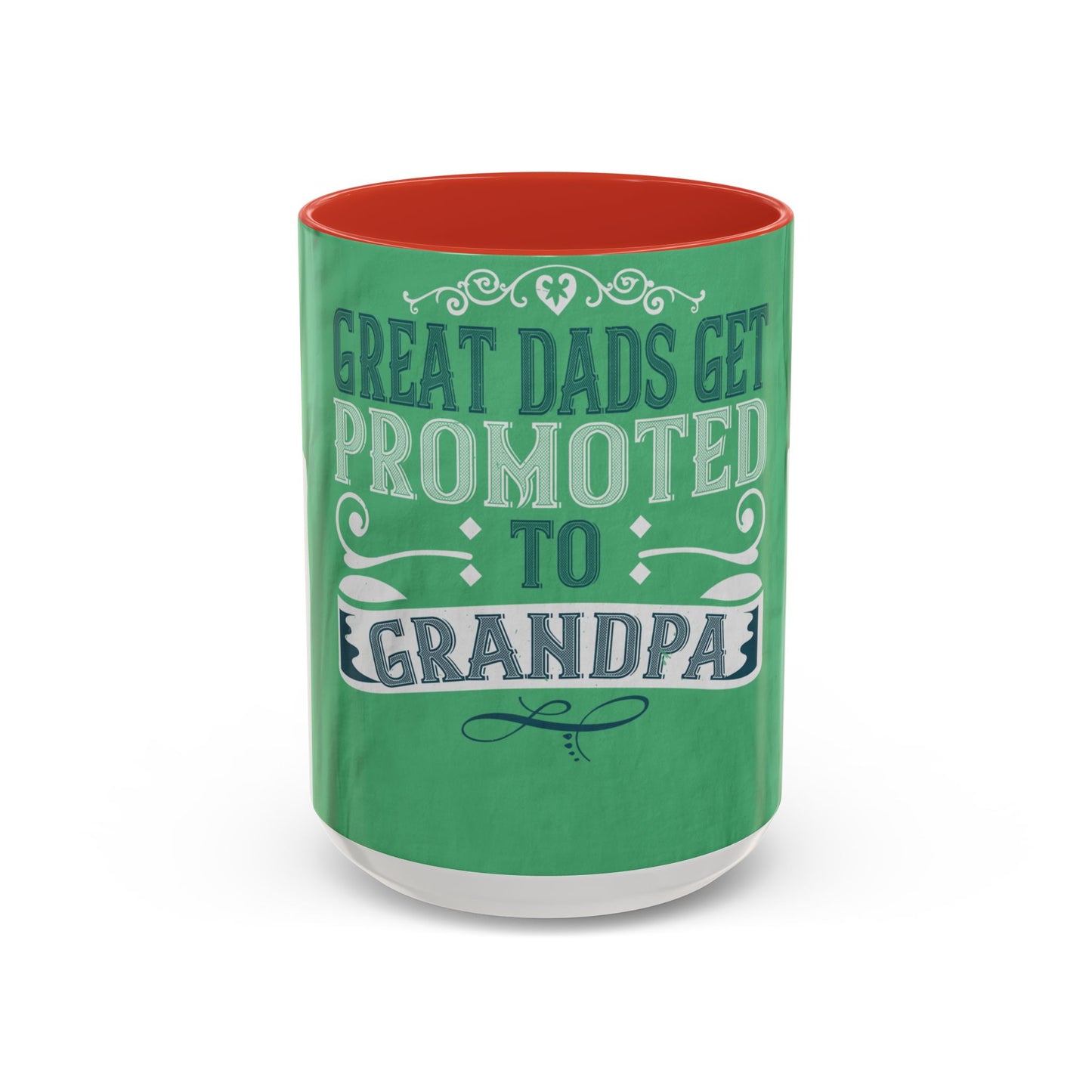 Great dads get promoted to grandpa-02 — Accent Mug 11/15oz