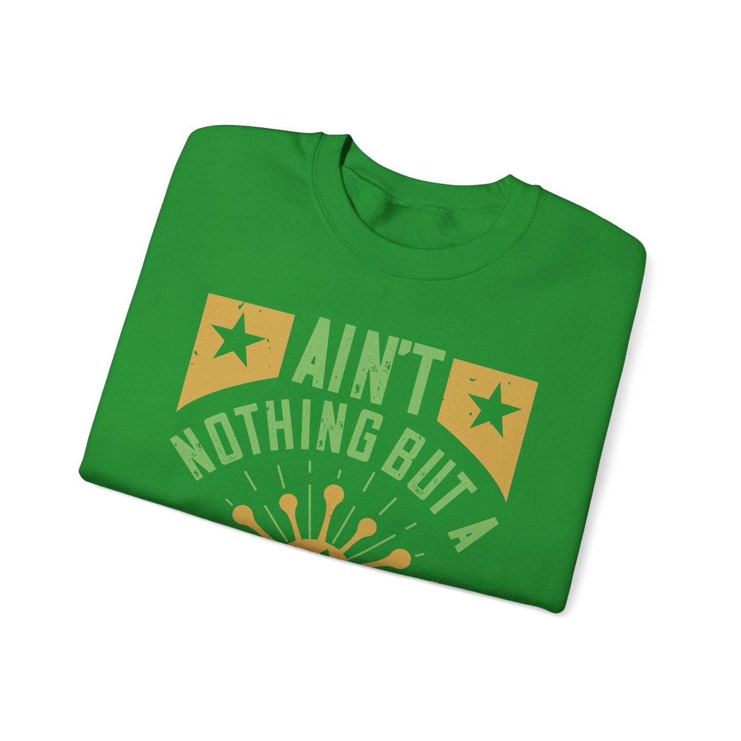 ain't nothing but a quarantine-01 — Unisex Heavy Blend Crewneck (G18000)